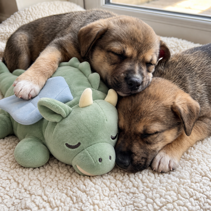 Heartbeat & Warmth Calming Plush for Pets