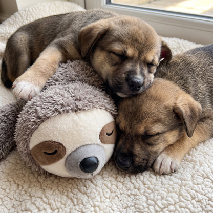 The Littermate — Heartbeat & Warmth Puppy Sleep Toy