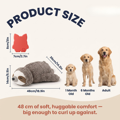The Littermate — Heartbeat & Warmth Puppy Sleep Toy