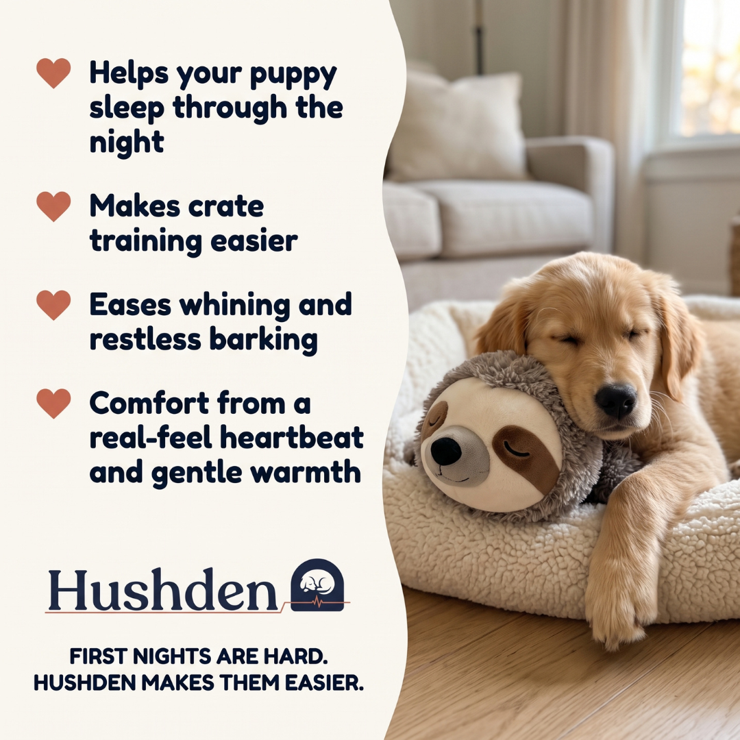 The Littermate — Heartbeat & Warmth Puppy Sleep Toy