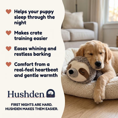 The Littermate — Heartbeat & Warmth Puppy Sleep Toy
