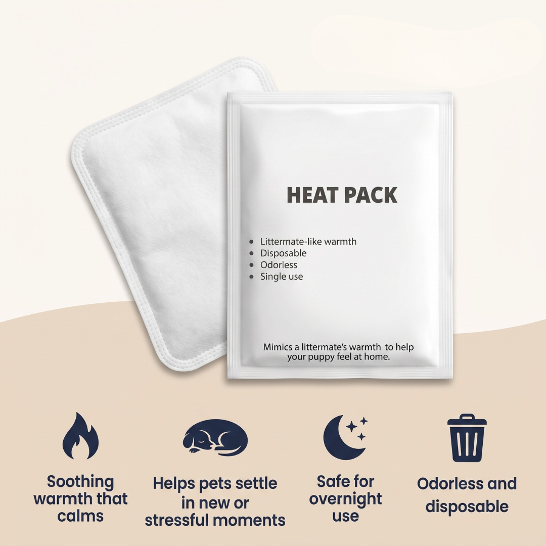 The Littermate — Heartbeat & Warmth Puppy Sleep Toy