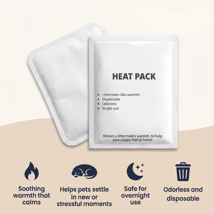 The Littermate — Heartbeat & Warmth Puppy Sleep Toy