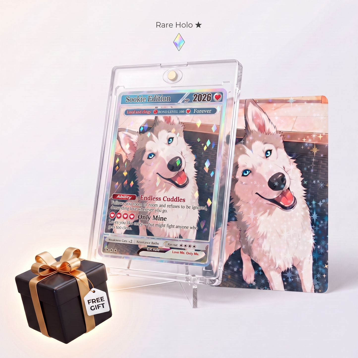 Starpaw Custom Pet Card — Hand-Made to Capture Their Personality
